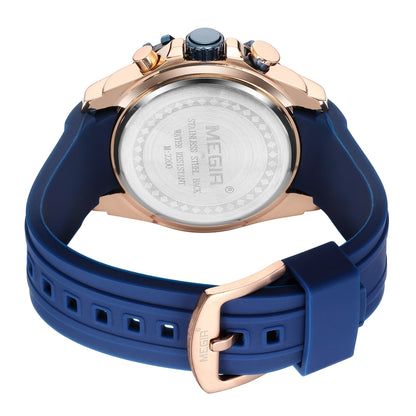 MEGIR Luxury Men's Watches Fashion Sport Quartz Watch Waterproof Date Chronograph Military Wristwatches Clock Reloj Hombre 2200
