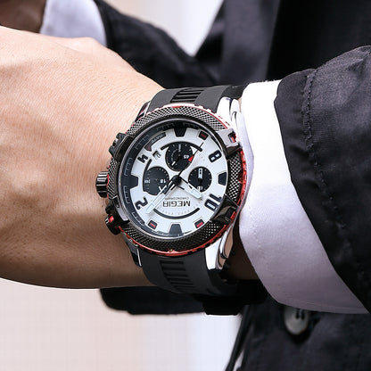 MEGIR Luxury Men's Watches Fashion Sport Quartz Watch Waterproof Date Chronograph Military Wristwatches Clock Reloj Hombre 2200