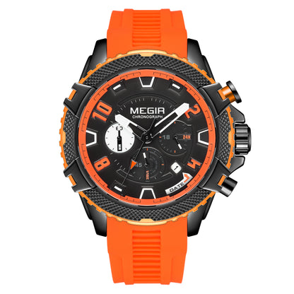 MEGIR Luxury Men's Watches Fashion Sport Quartz Watch Waterproof Date Chronograph Military Wristwatches Clock Reloj Hombre 2200