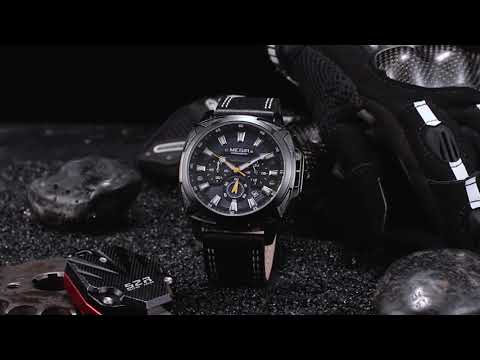 MEGIR Relogio Masculino Watches Men Fashion Leather Band Sports Military Watches Luxury Quartz Business Wristwatch Reloj Hombre