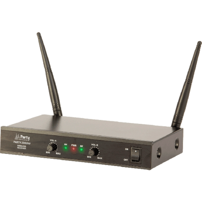 Ibiza Wireless Microphone System (2 channels)-3