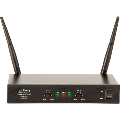 Ibiza Wireless Microphone System (2 channels)-4