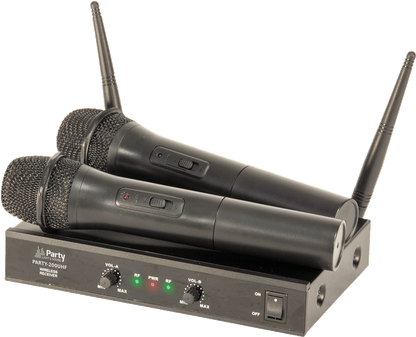 Ibiza Wireless Microphone System (2 channels)-0