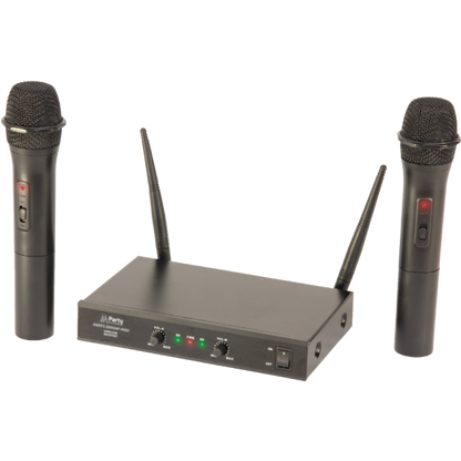 Ibiza Wireless Microphone System (2 channels)-1