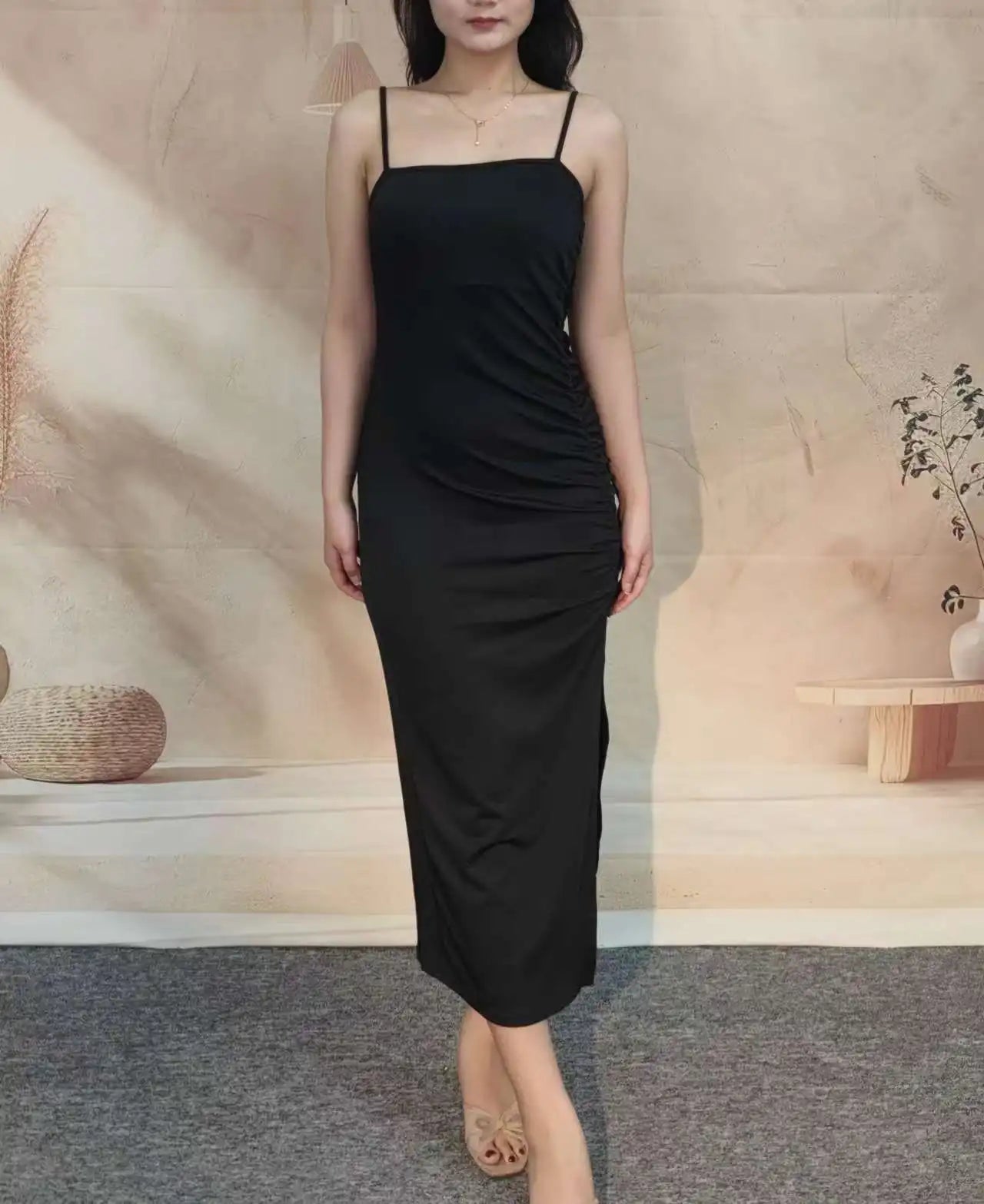 Women's dress black elegant dress ODM Supply