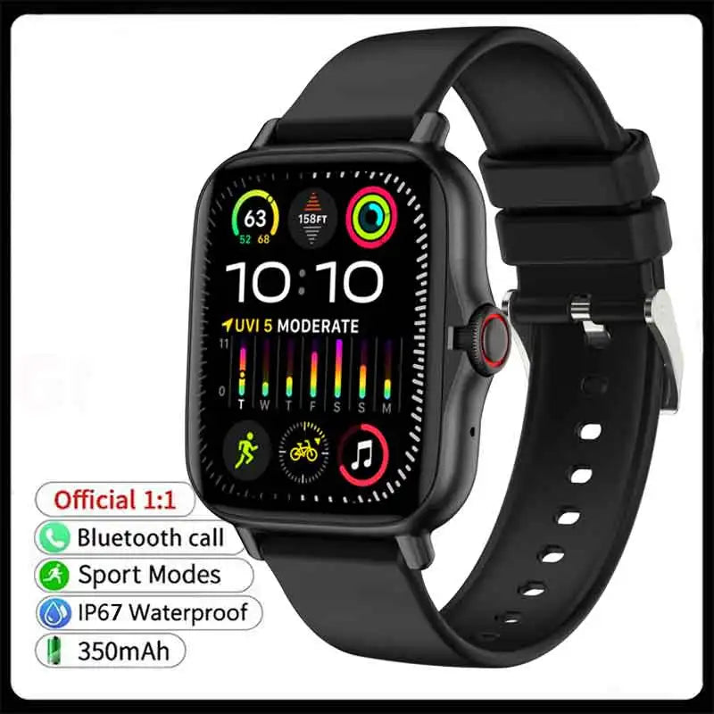 Smart Watch Men Women Gift Full Touch Screen Sports Fitness Watches Bluetooth Call Health Monitor Digital Smartwatch Wristwatch