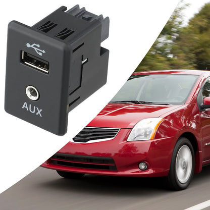 AUX Stereo Adaptor Car AUX Interface Car Audio Installation Practical Car Accessory Reliable Audio Performance For Nissan 370Z