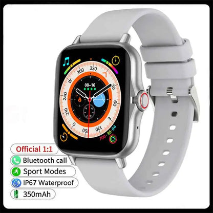 Smart Watch Men Women Gift Full Touch Screen Sports Fitness Watches Bluetooth Call Health Monitor Digital Smartwatch Wristwatch