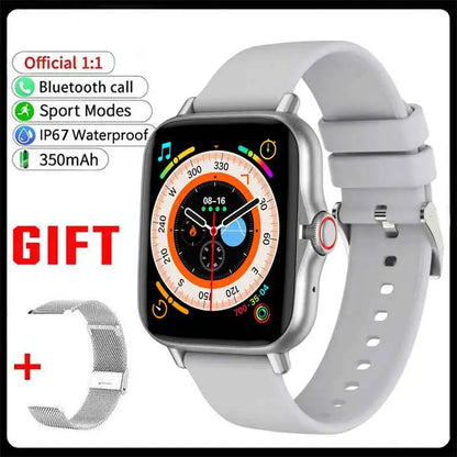 Smart Watch Men Women Gift Full Touch Screen Sports Fitness Watches Bluetooth Call Health Monitor Digital Smartwatch Wristwatch