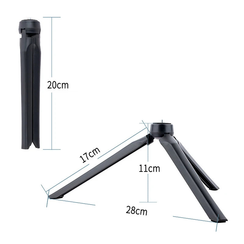 Mini Tripod For Smartphone Video Tripod Stabilizer Holder Stand Anti-slip Handle Grip For Pocket Gimbal For Mobile Camera Tripod