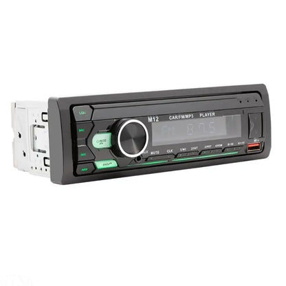 Audio Systems Multimedia Car Stereo - Single Din LCD Bluetooth-compatible Audio and Hands-Free Calling,MP3/USB, Aux-in,