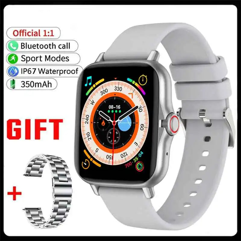 Smart Watch Men Women Gift Full Touch Screen Sports Fitness Watches Bluetooth Call Health Monitor Digital Smartwatch Wristwatch