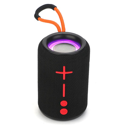 Rockmia EBS-033 5W Mini Fabric Mesh Speaker Bluetooth 5.0 Wireless Music Box With RGB Light  TF Card U-disk Play Bass Function