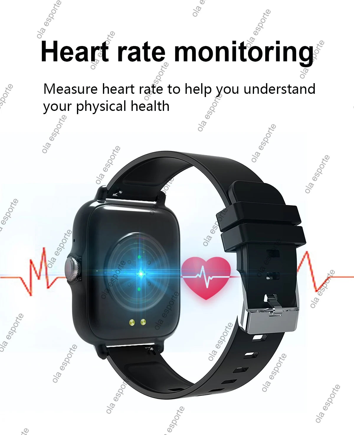 Smart Watch Men Women Gift Full Touch Screen Sports Fitness Watches Bluetooth Call Health Monitor Digital Smartwatch Wristwatch