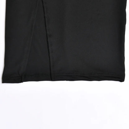 Cryptographic Draped Ruched Dress Sets for Women Sexy Two Piece Sets Elegant Fashion Outfits Tube Top and Skirt Matching Sets