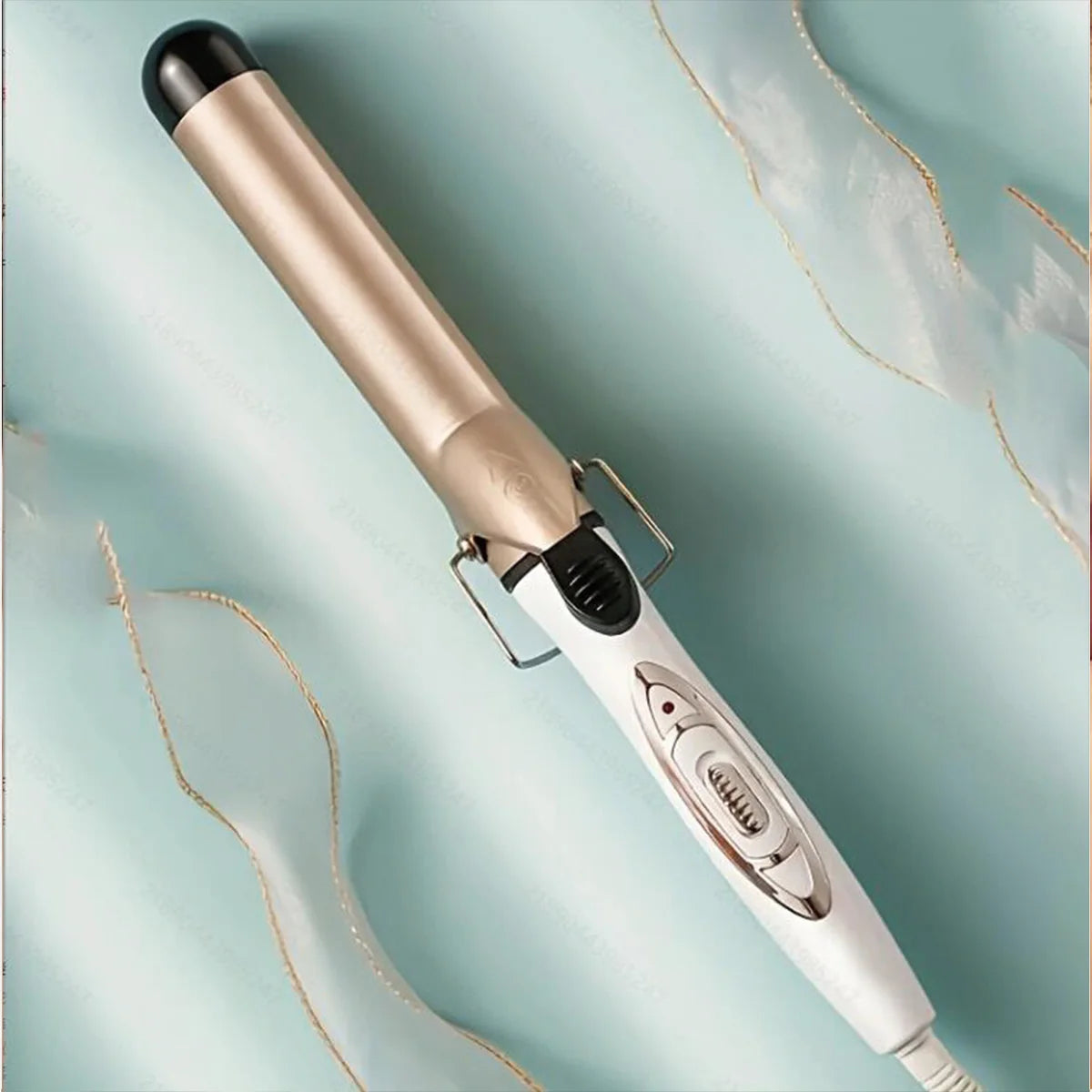 1pc Rotating curling iron, automatic curling iron, quick heating iron suitable for medium and long hair, ladies' gifts,