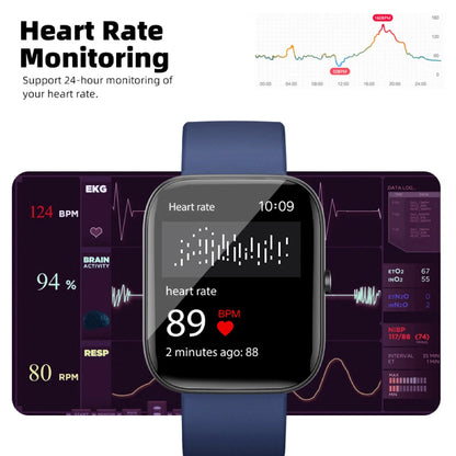 New Smart Watch New Fashion Men Women Blue Tooth Call Music Waterproof Sport Heart Rate Blood Oxygen Smartwatch Information push