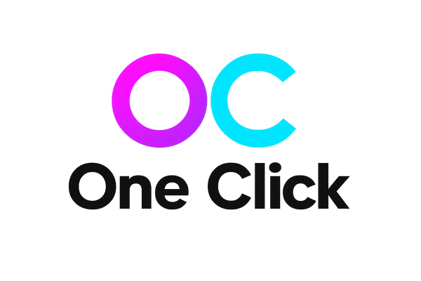 Completely Transparent OC Logo Sticker