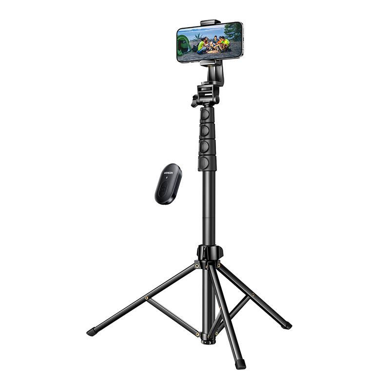 UGREEN LP680 Selfie állvány Bluetooth távirányítóval 1.7m (15609) (15609)